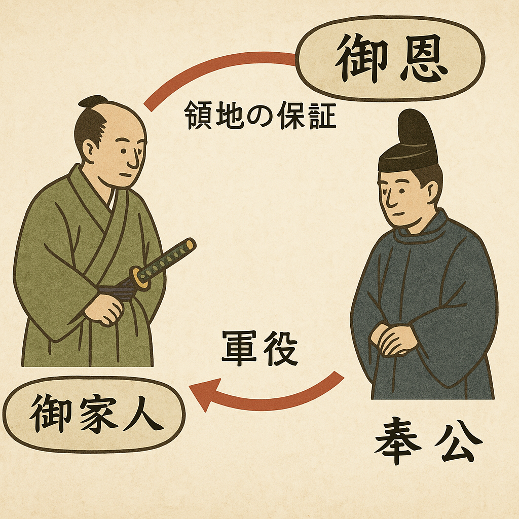 歴史ブログ　第13回：御家人と御恩・奉公の関係(守山の塾より)