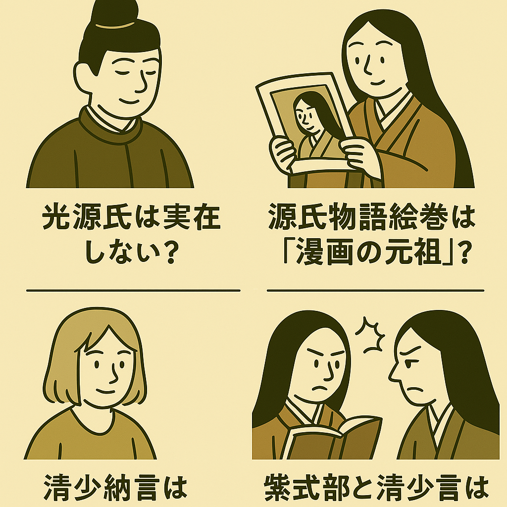 歴史ブログ　第10回の雑学：紫式部と清少納言(守山の塾より)