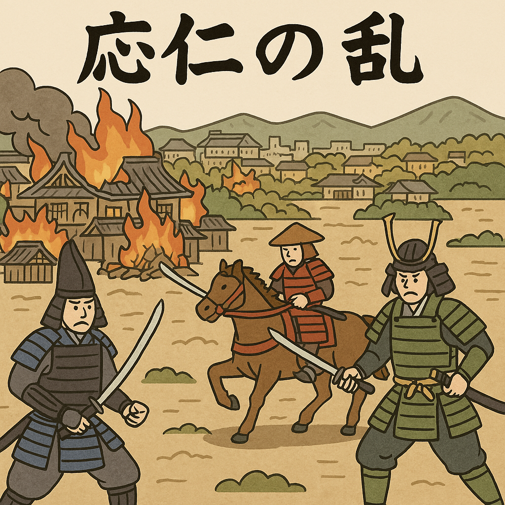 歴史ブログ　第16回：応仁の乱と戦国時代(守山の塾より)